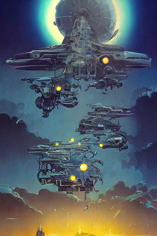 La atlantida naves sumergidas imagen coloridad 
           loading=