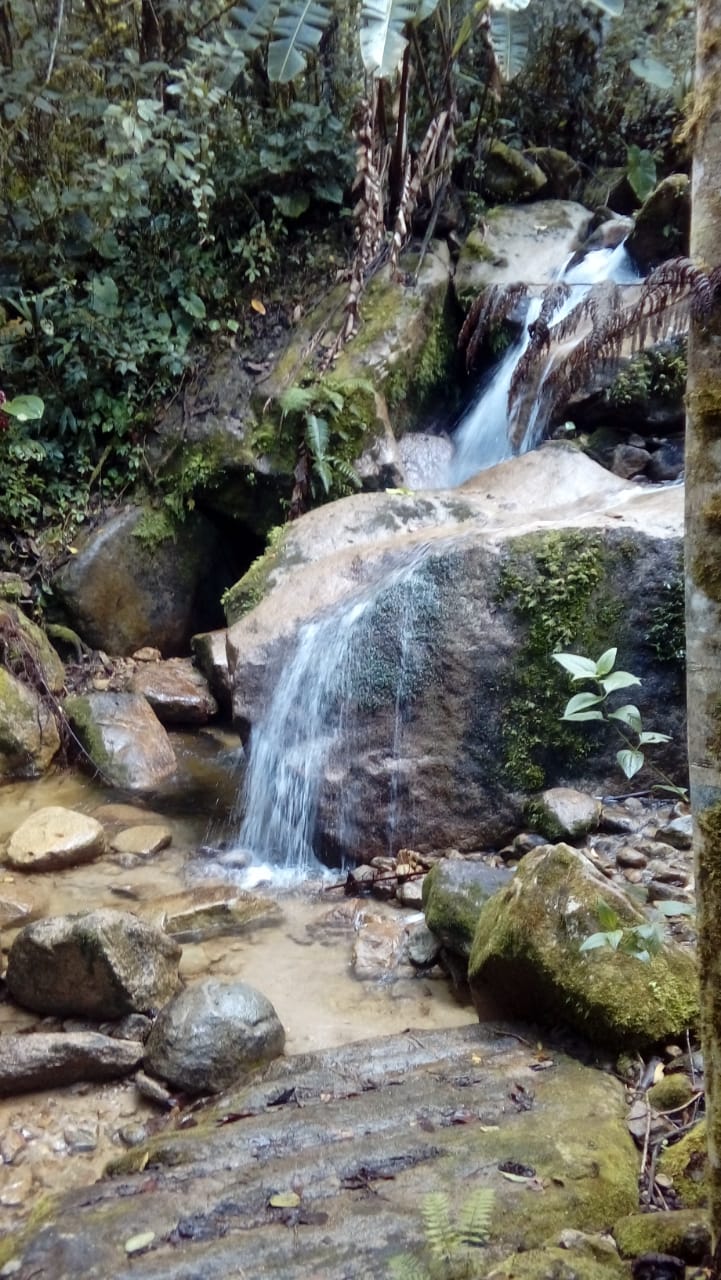 el agua que purifica el compartir ,cañon chicamocha