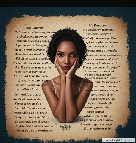 Maniquí humano fragmentándose como símbolo de la personalidad construida y la ruptura del ego